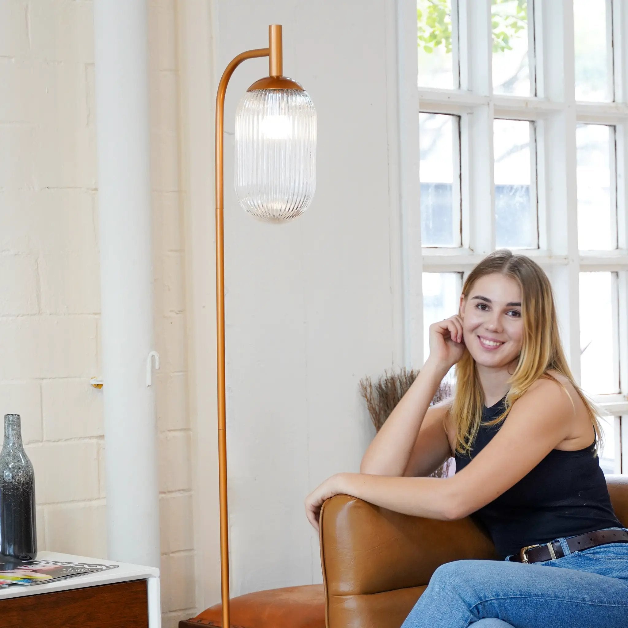 Classic Modern Floor Lamp by HouseOfZazla