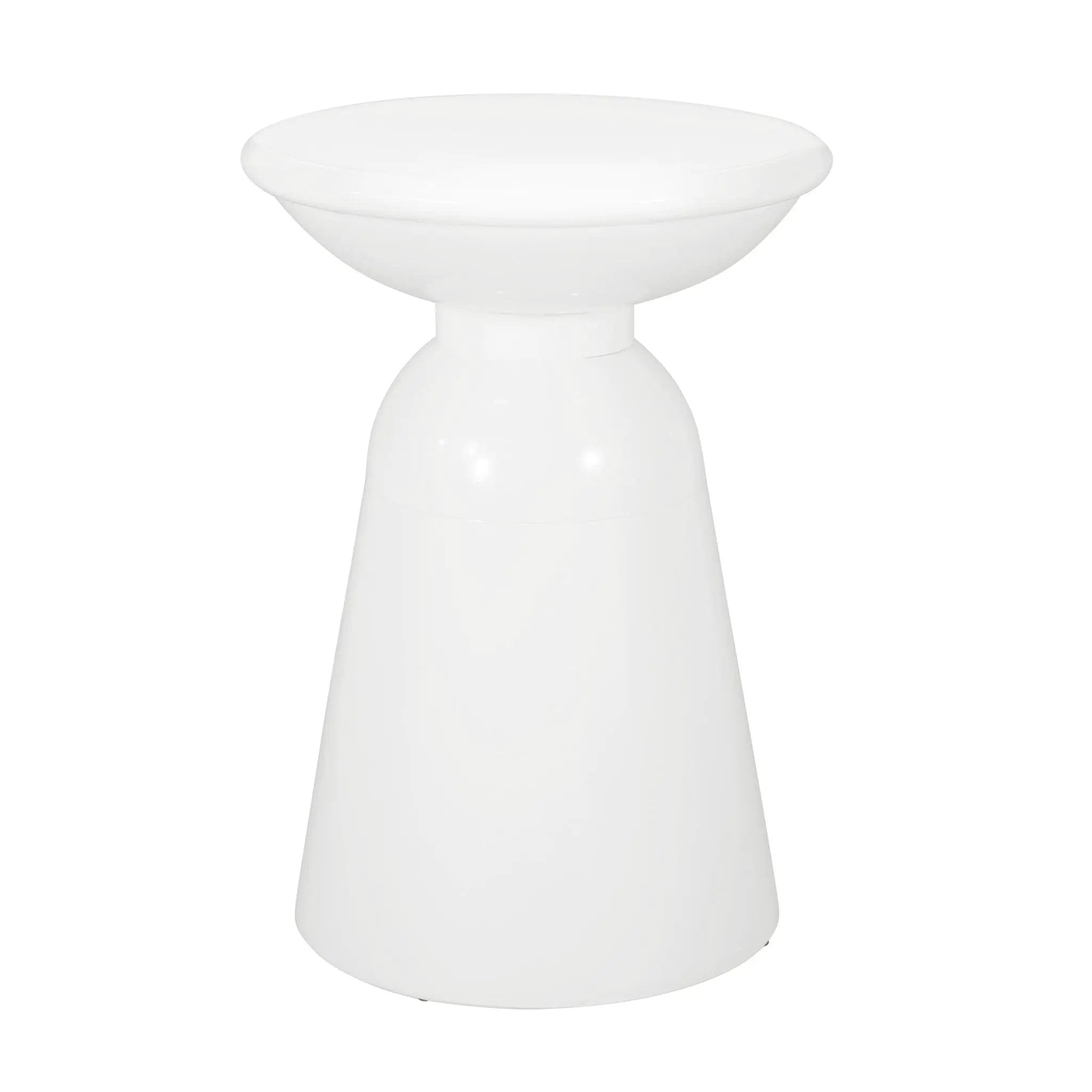 Serenita Outdoor Side Tables With Flared Design (Set of 2) by HouseOfZazla