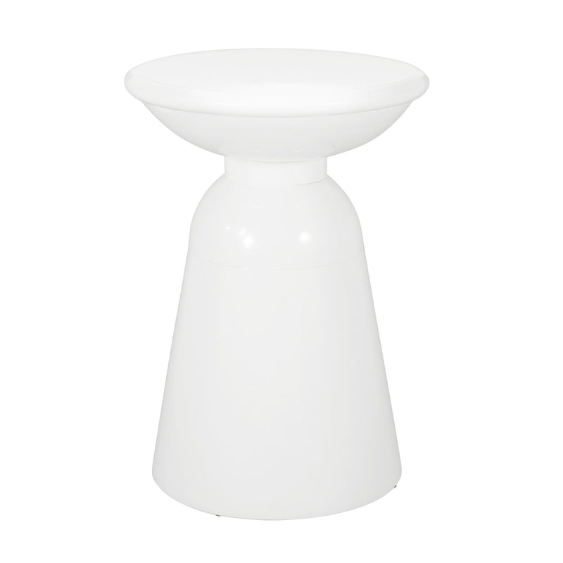 Serenita Outdoor Side Tables With Flared Design (Set of 2) by HouseOfZazla