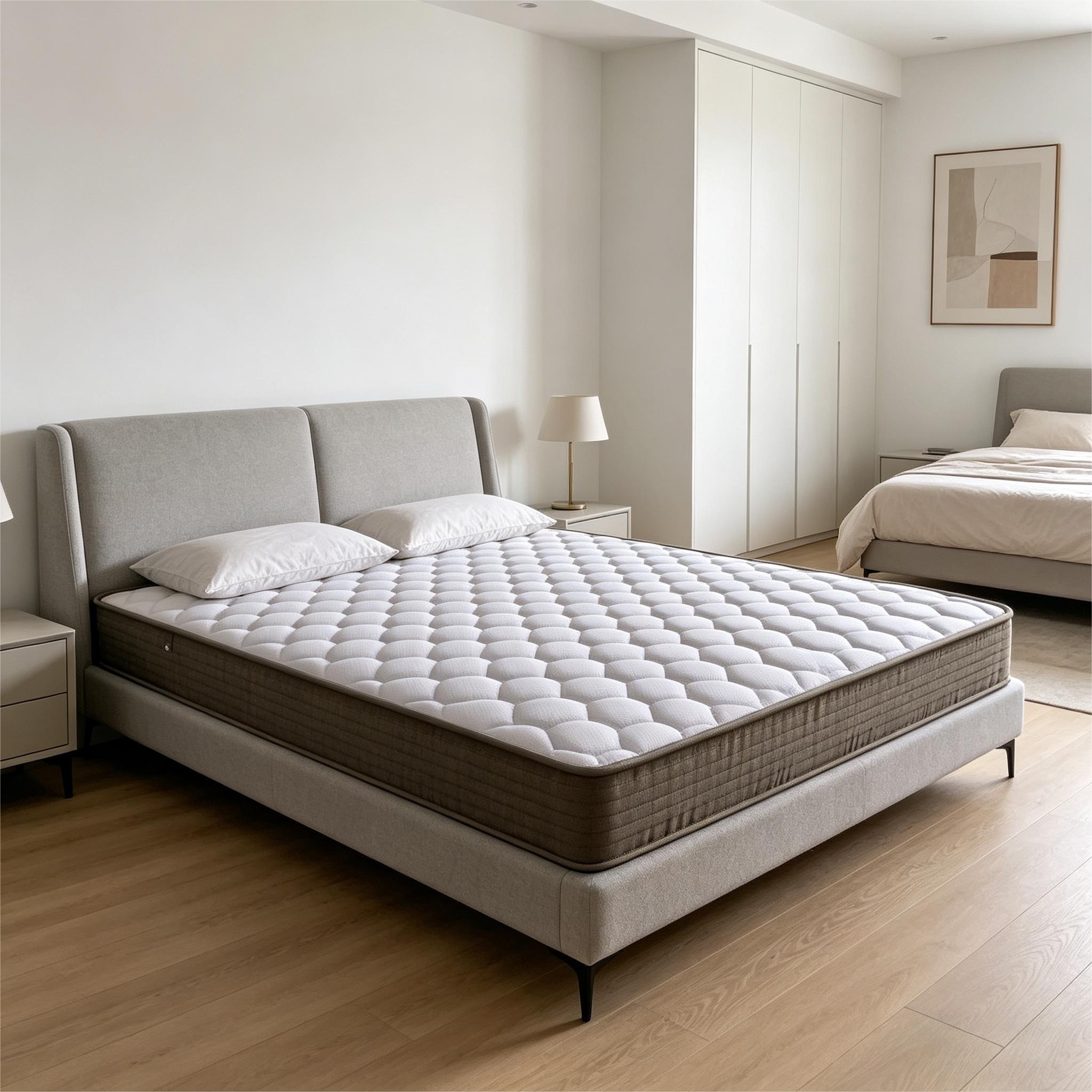 6 Inch Soft-Medium Firmness Pocket Spring Mattress - Twin Size by HouseOfZazla