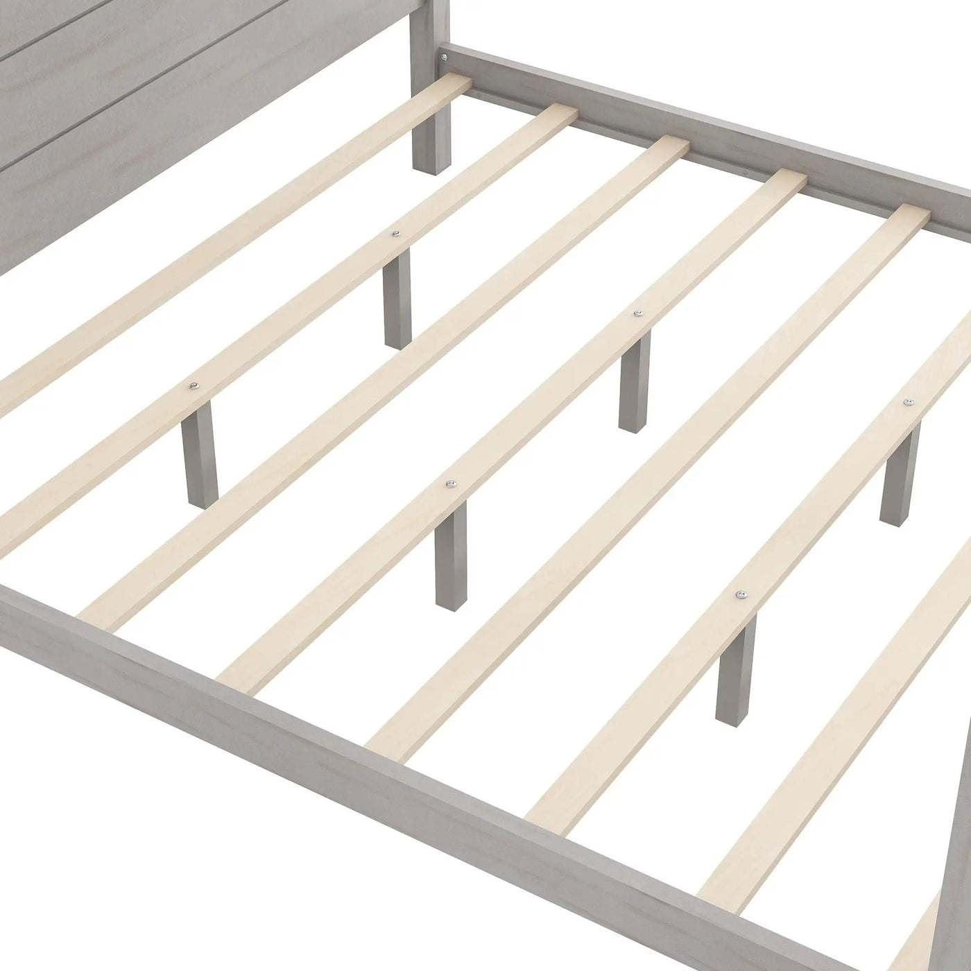 anopy Platform Bed With Headboard And Support Legs by HouseOfZazla