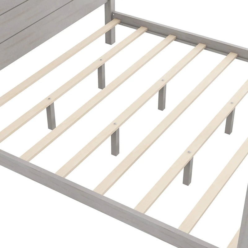 anopy Platform Bed With Headboard And Support Legs by Unique Piece Furniture