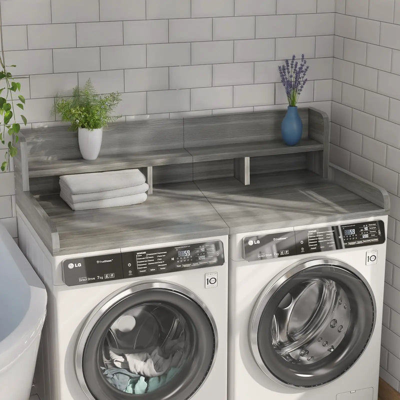 Washer Dryer Countertop with Non-slip Pads by HouseOfZazla