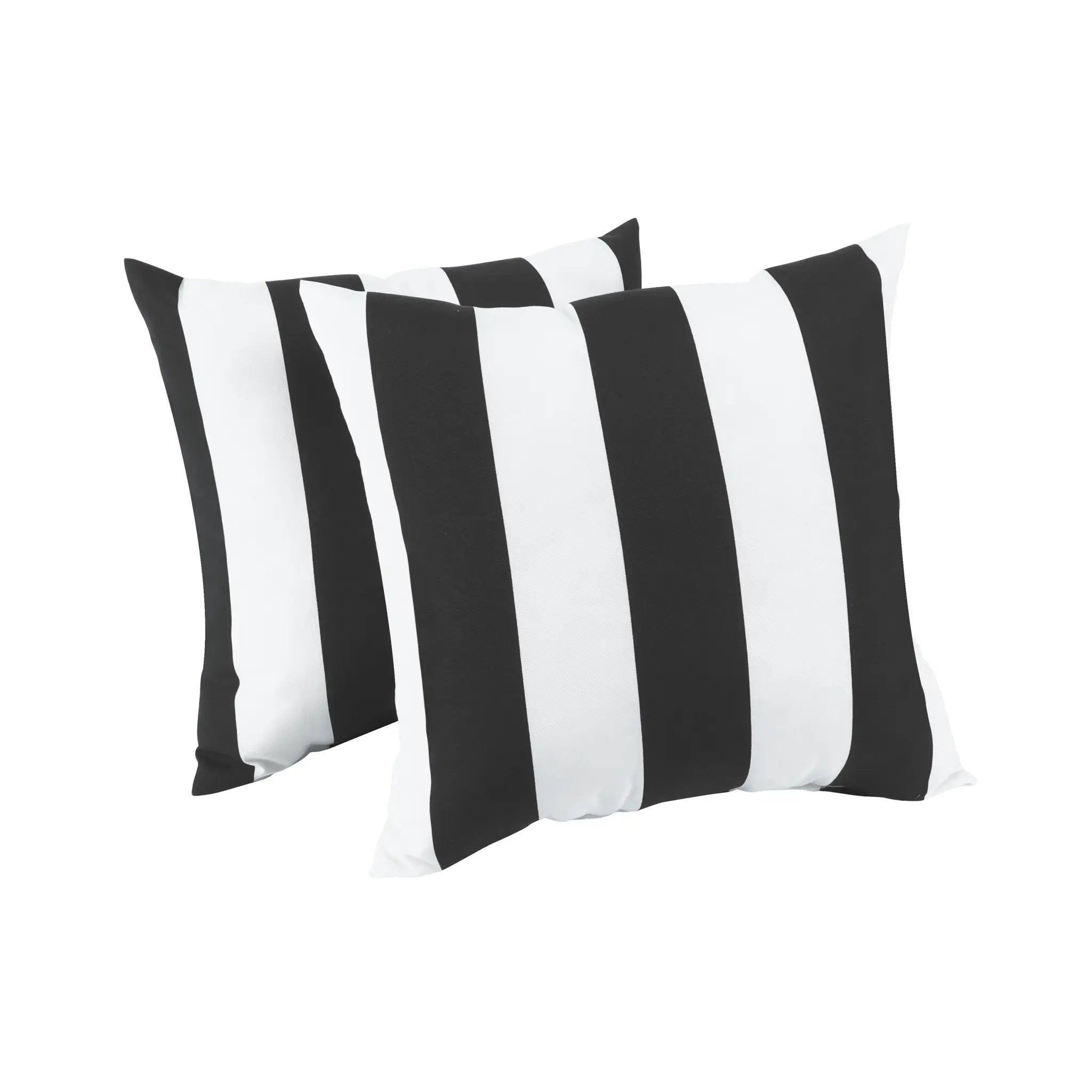 2 Pack Outdoor Throw Pillows, Waterproof & Fade-Resistant (18x18 Inch) by HouseOfZazla