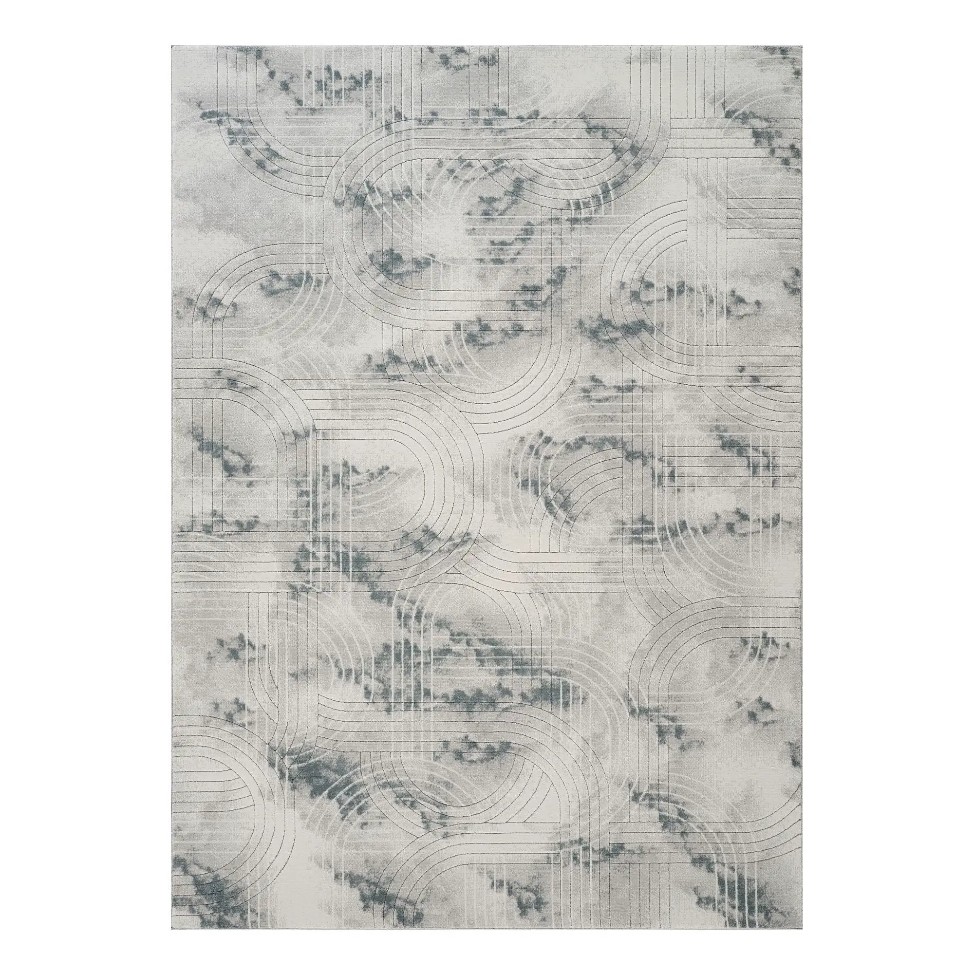Geometrix - Area Rug With Geometric 3D Effect by Unique Piece Furniture