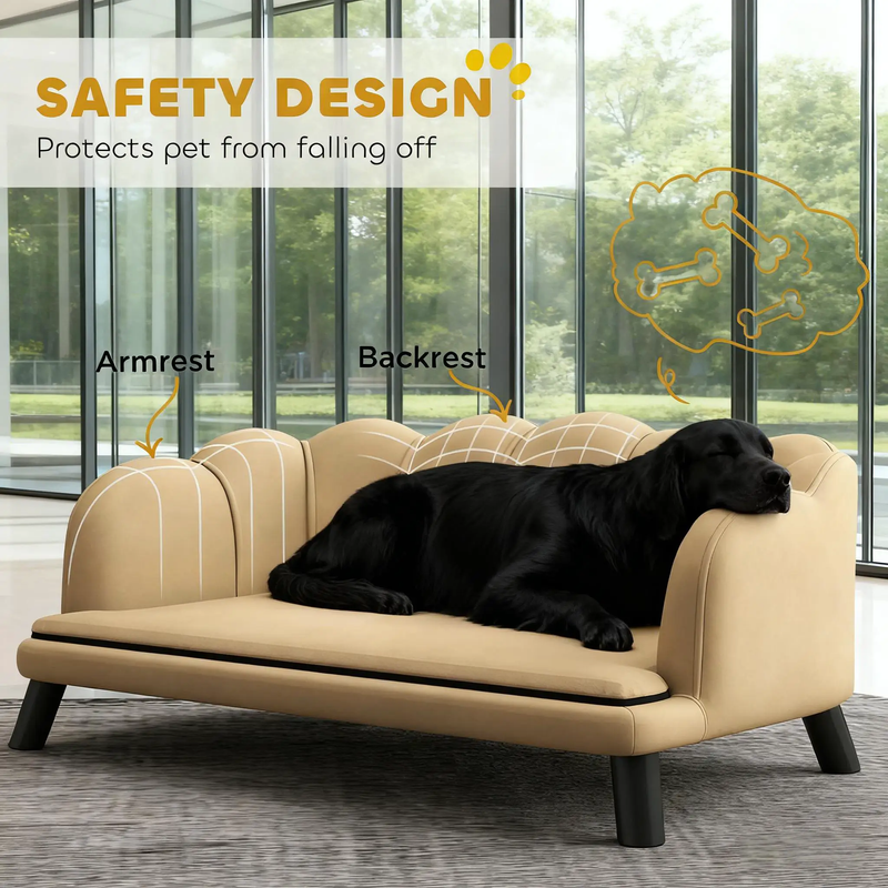 Coffee Pearl Design Pet Sofa by HouseOfZazla