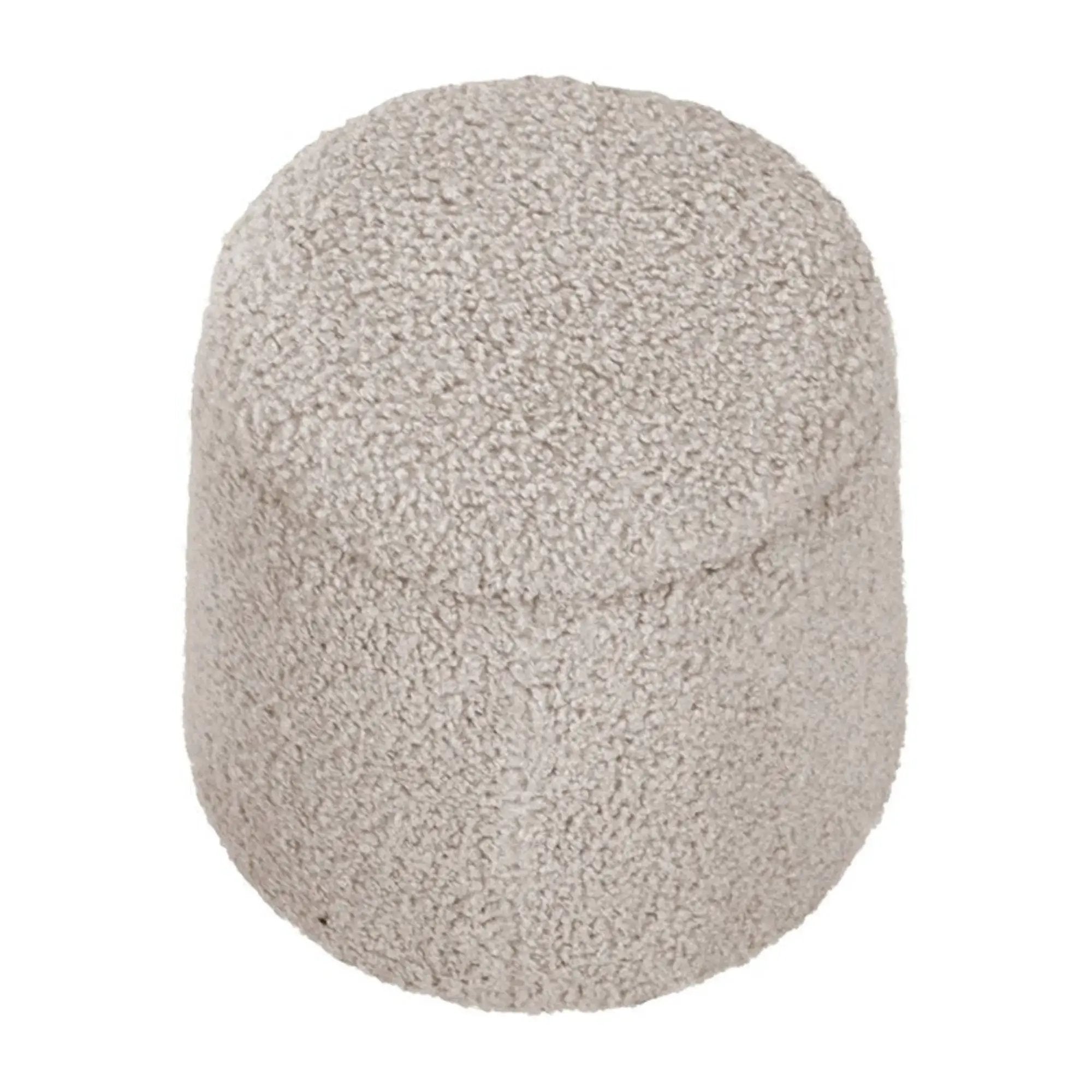 Elegant Round Storage Ottoman Upholstered by Unique Piece Furniture