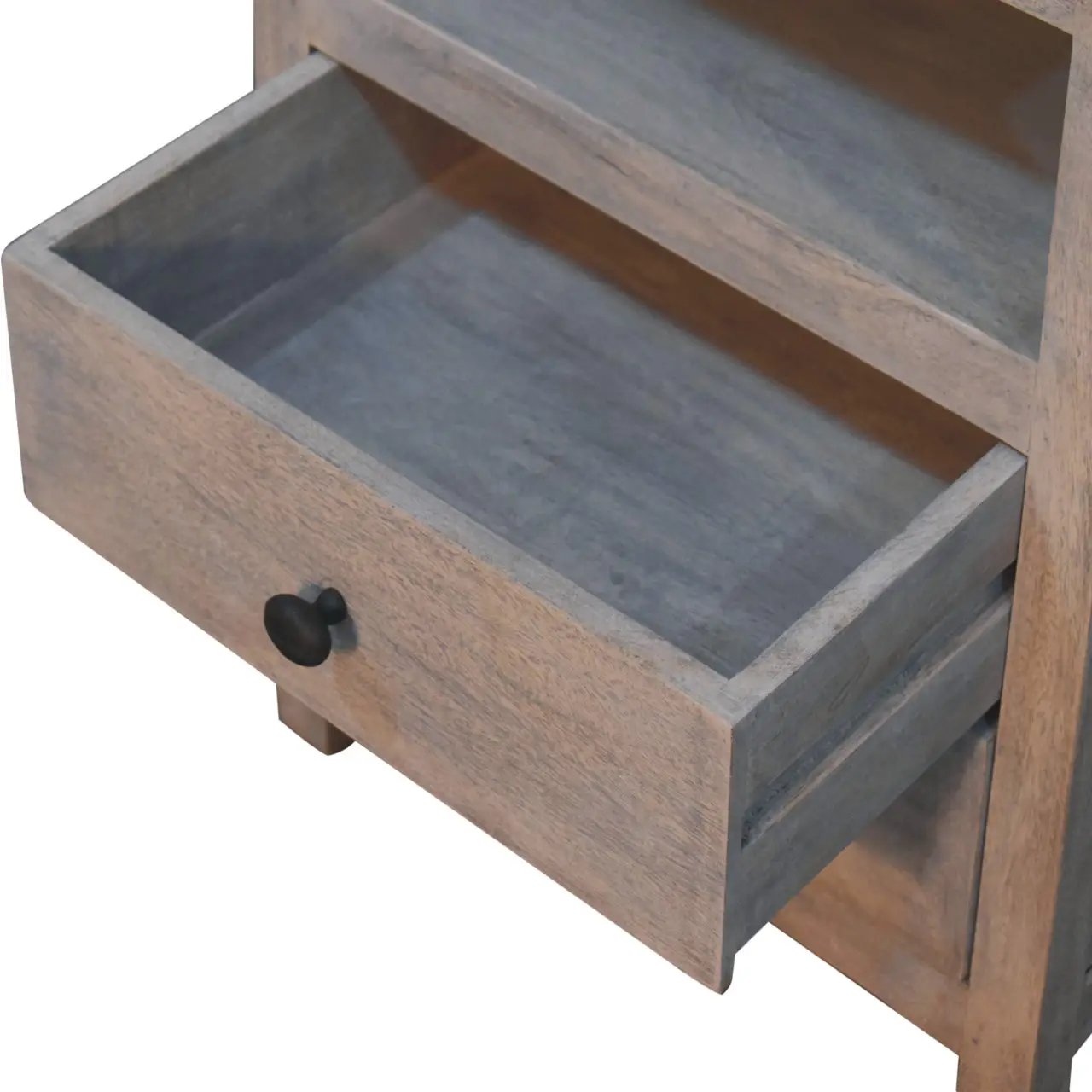 Acid Wash 2-Drawer Open Bedside Table by HouseOfZazla