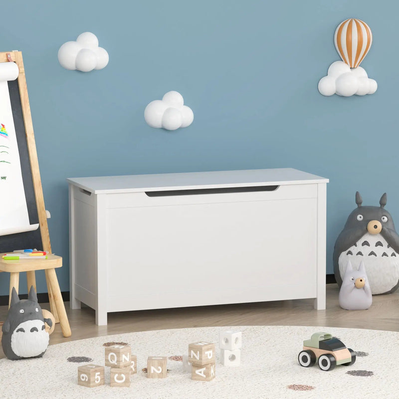 Toy Box Storage With Safety Hinged Lid by Unique Piece Furniture