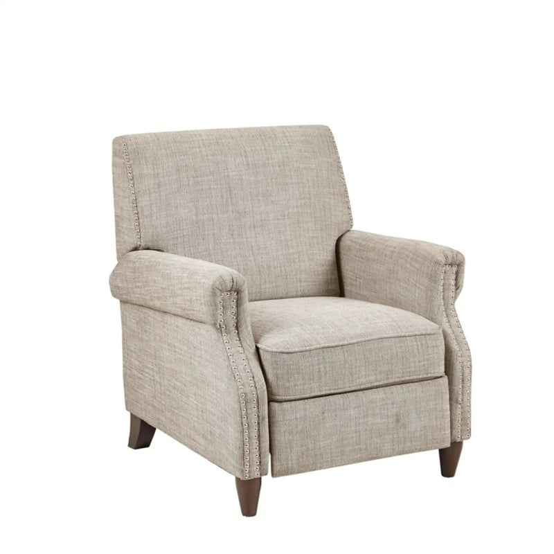 Julian - Push Back Recliner With Reclining Function - Sand by HouseOfZazla
