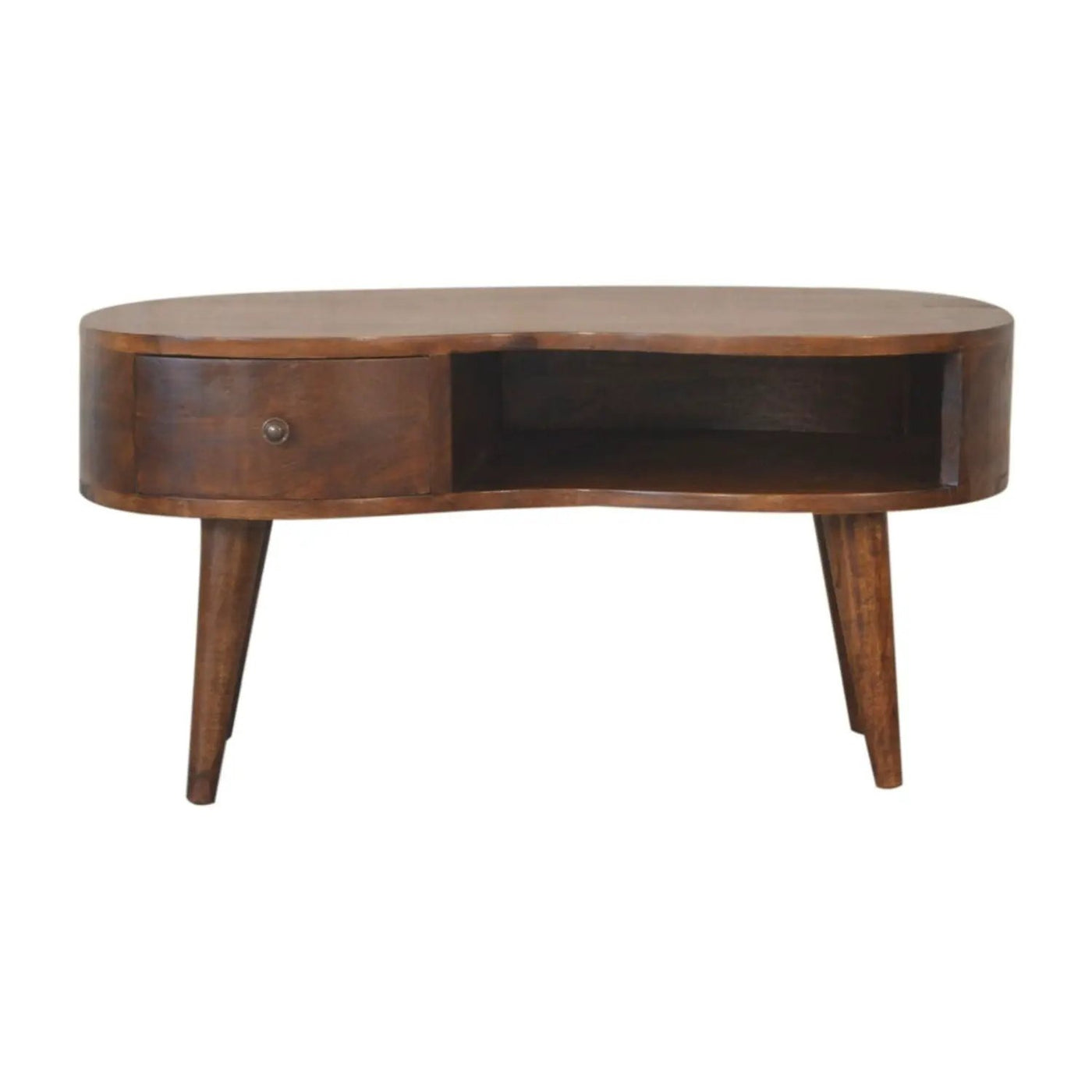 Wave Coffee Table With 1 Drawer by Unique Piece Furniture