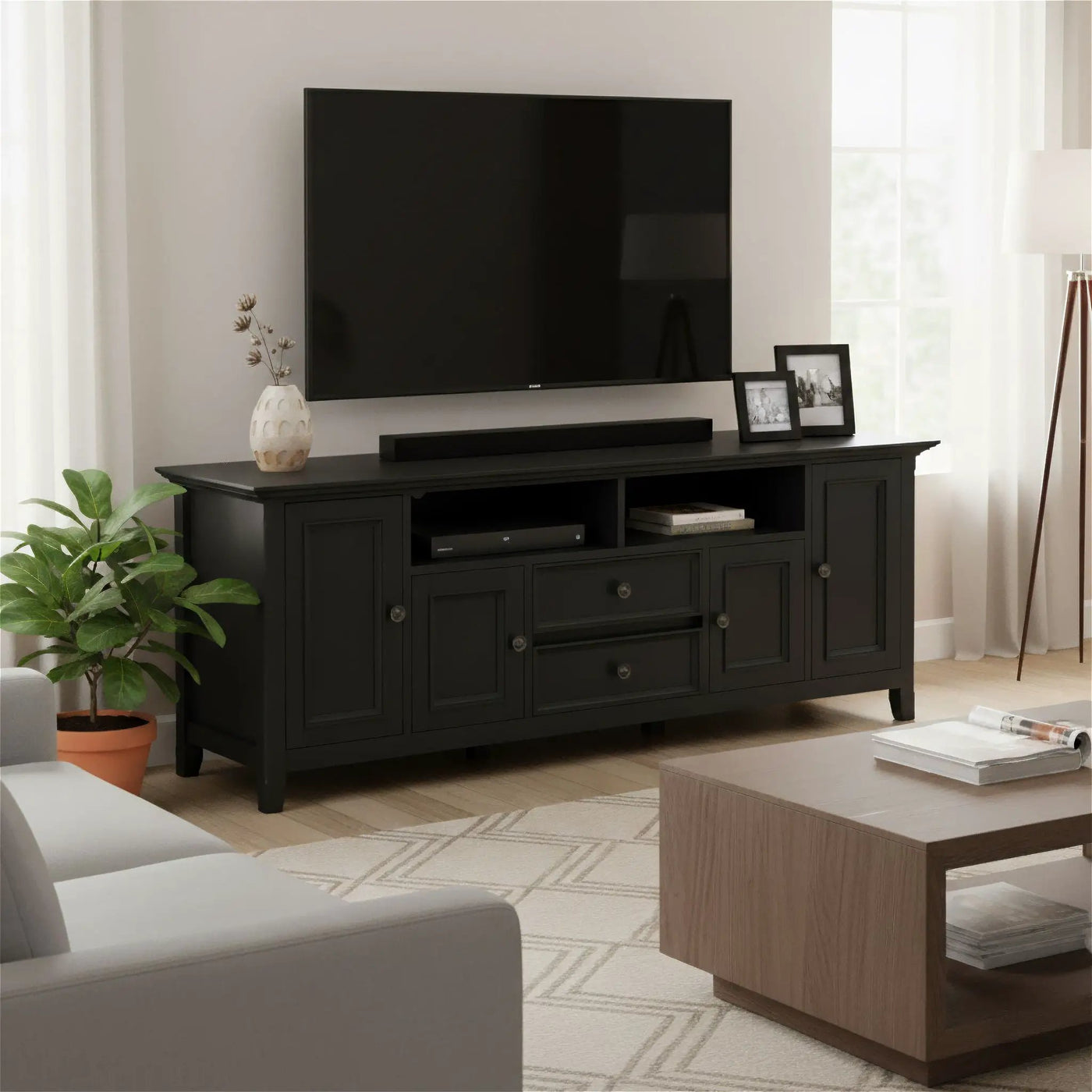 Amherst - Wide TV Media Stand by HouseOfZazla