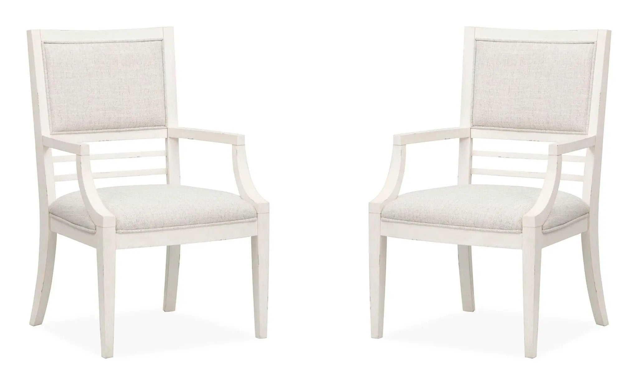 Echo Isles - Upholstered Arm Chair (Set of 2) - Sea Pearl And Driftwood by Unique Piece Furniture