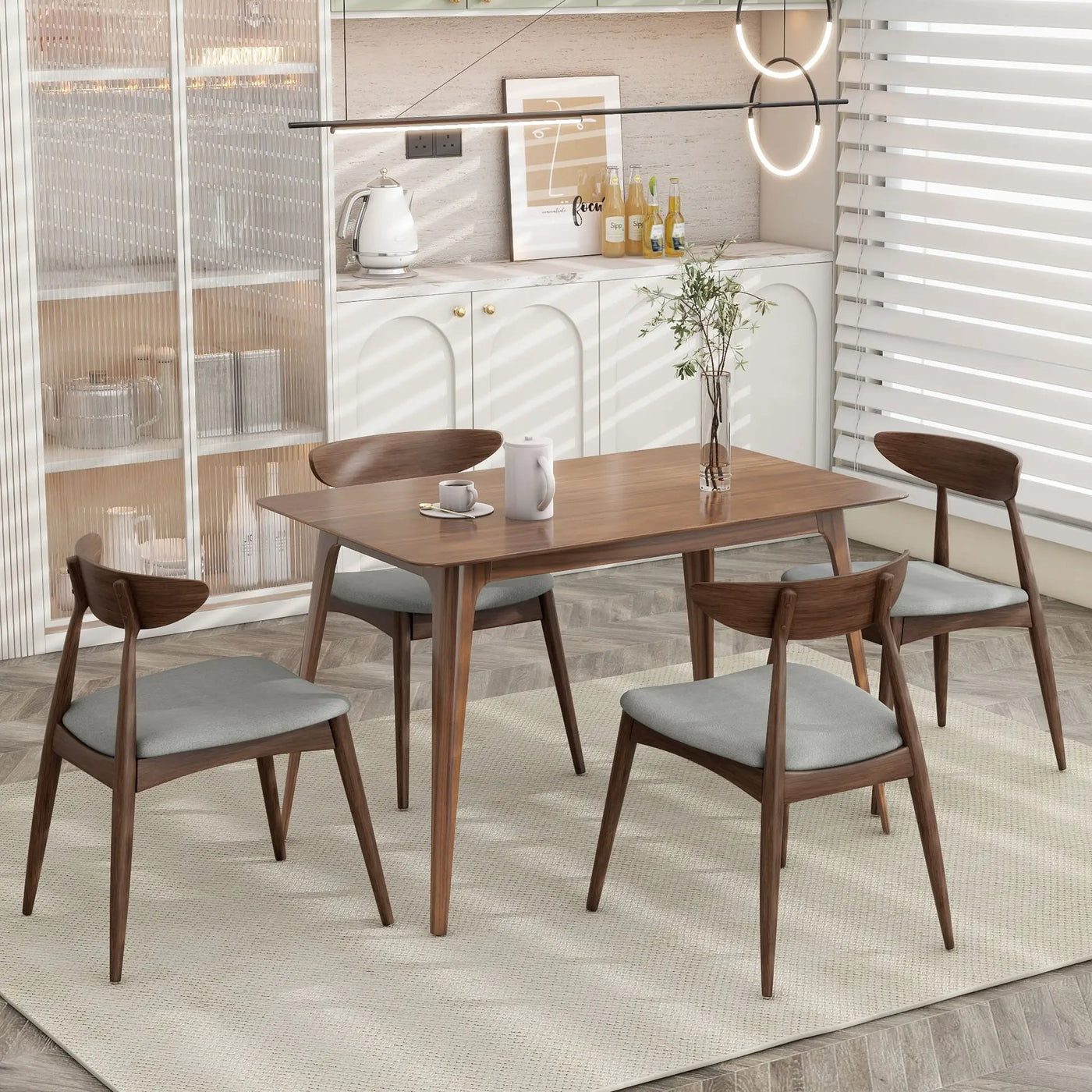 Retro Dining Chairs With Ergonomic Back (Set of 2) by HouseOfZazla