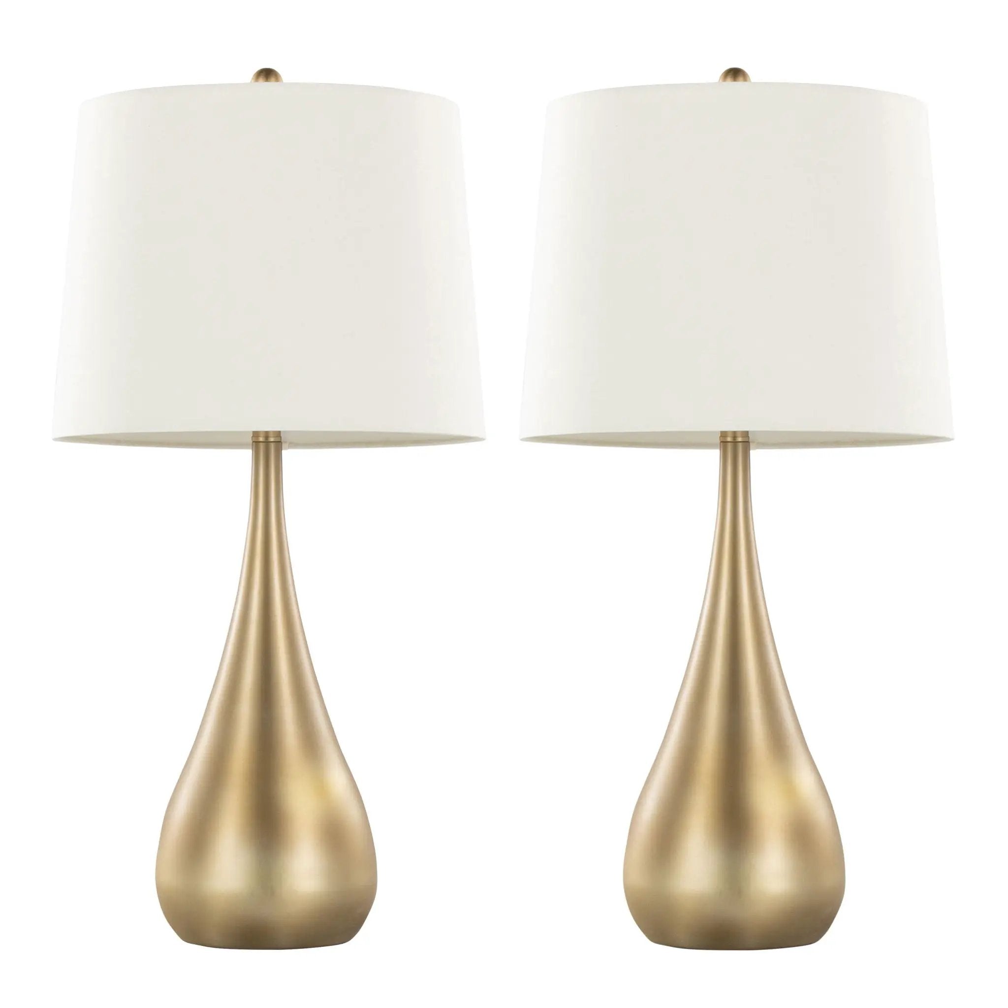 Pebble - Contemporary Table Lamp (Set of 2) by HouseOfZazla