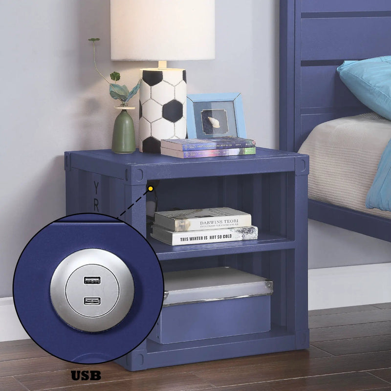 Cargo - Nightstand With USB by Unique Piece Furniture