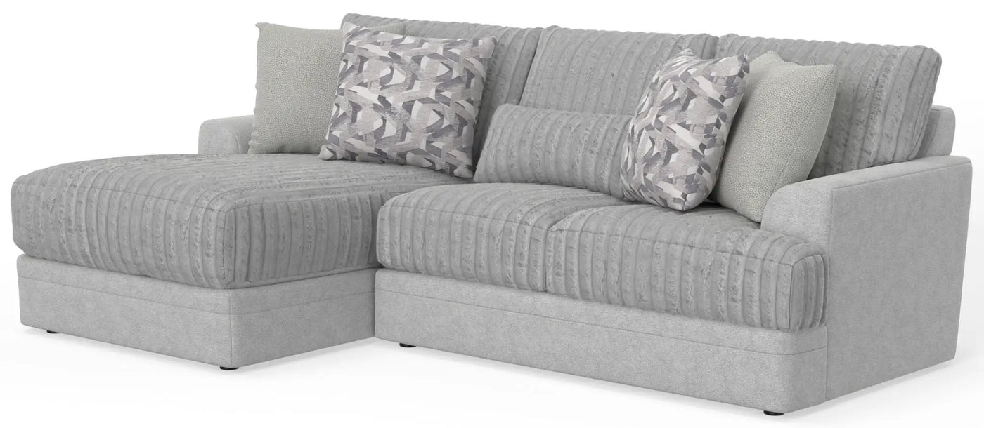 Titan - Sectional With Comfort Coil Seating And Accent Pillows Included by Unique Piece Furniture
