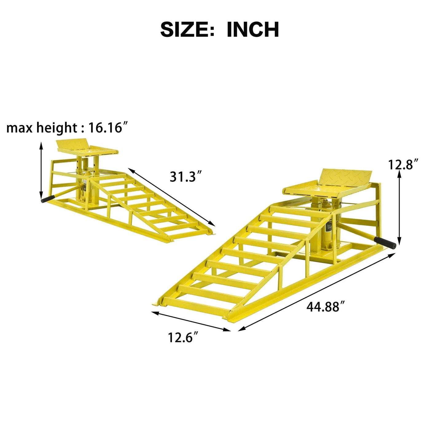 Suxidi - 5 Ton Auto Car Truck Service Ramps Lifts, Hydraulic Automotive Lift by HouseOfZazla