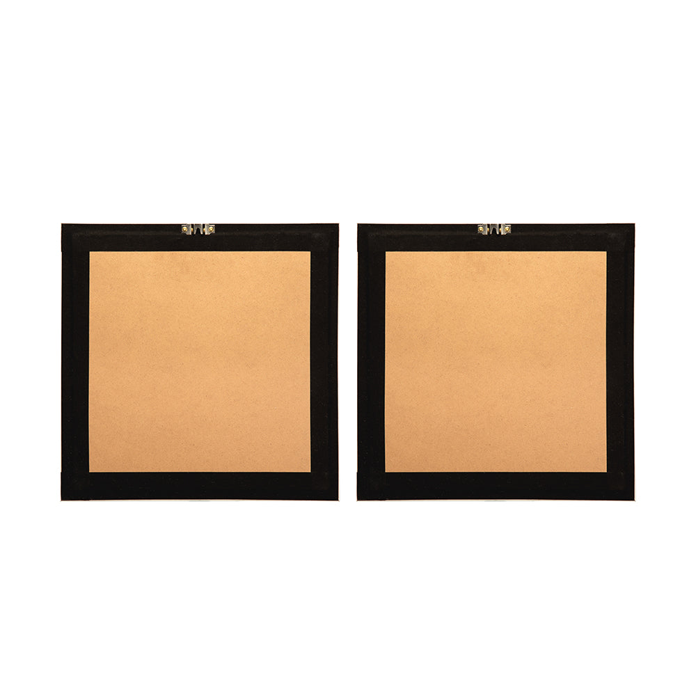 Set of 2 Shadow Box Wall Décor with Agate by HouseOfZazla
