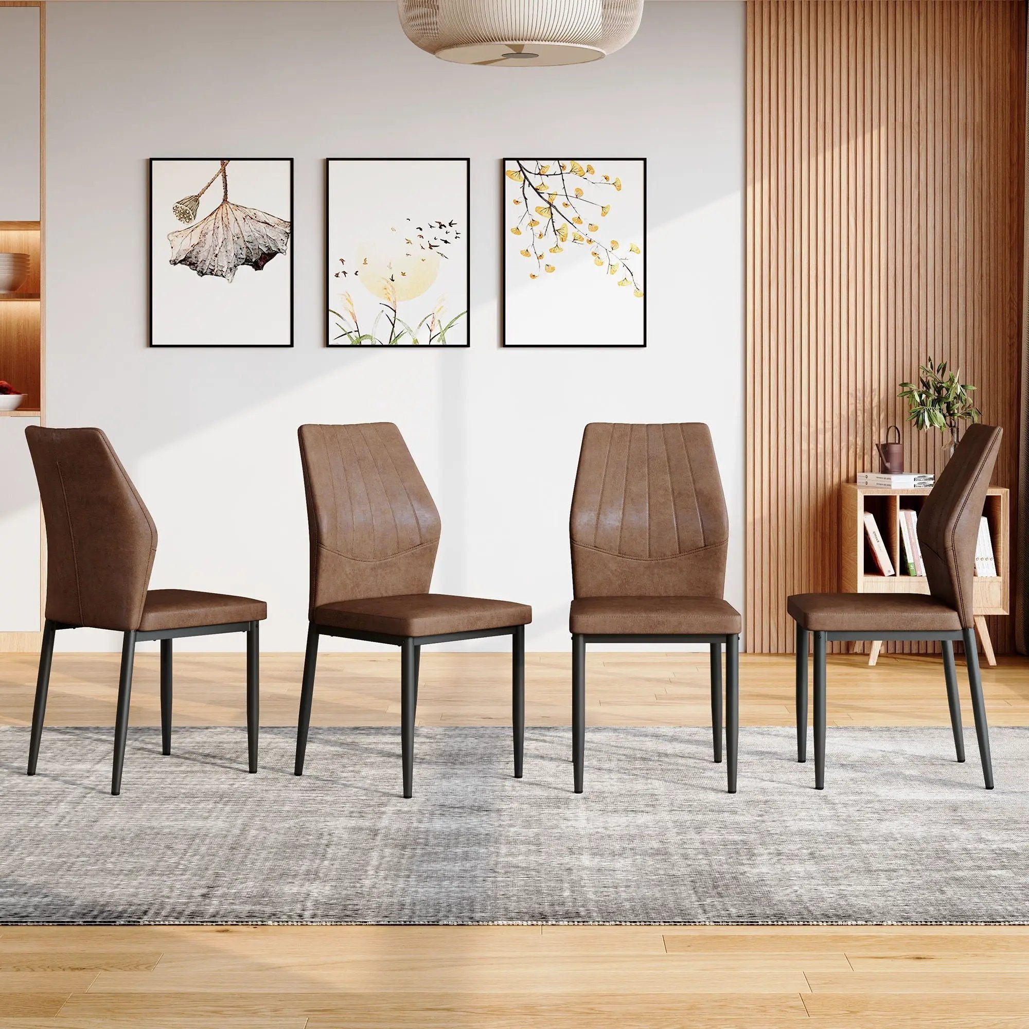 Dining Chairs With Shell Pattern, Comfort and Style by HouseOfZazla