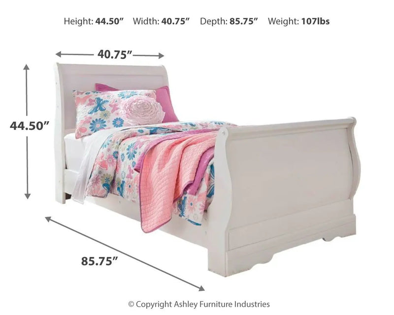 Anarasia - Sleigh Bed Set by Unique Piece Furniture