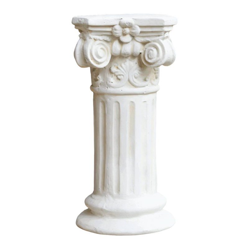 Garden Decorative Column, 15" Retro Elegant by HouseOfZazla