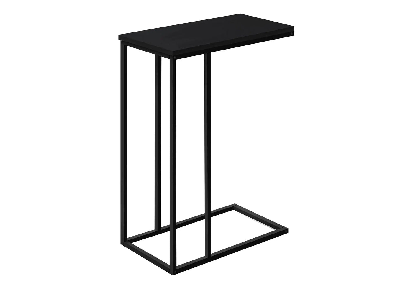 Accent Table, C-Shaped, Space-Saving Functionality by HouseOfZazla