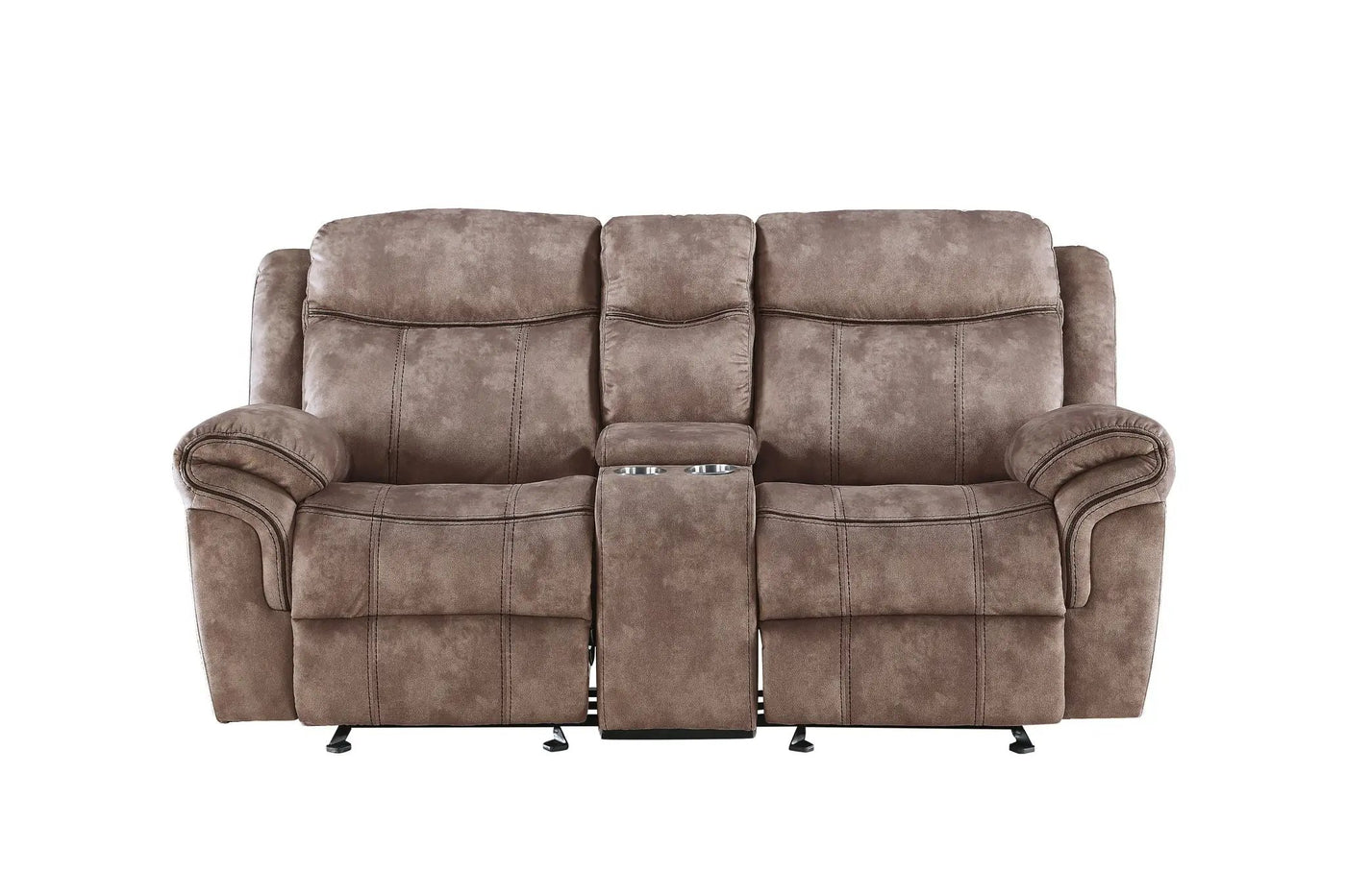 Zubaida - Two Tone 3 Piece Recliner Living Room Set by Unique Piece Furniture