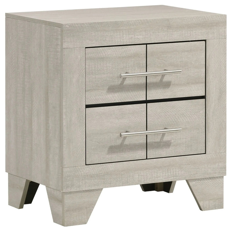 Trenton 5-piece Eastern King Bedroom Set Rustic Cream by Unique Piece Furniture