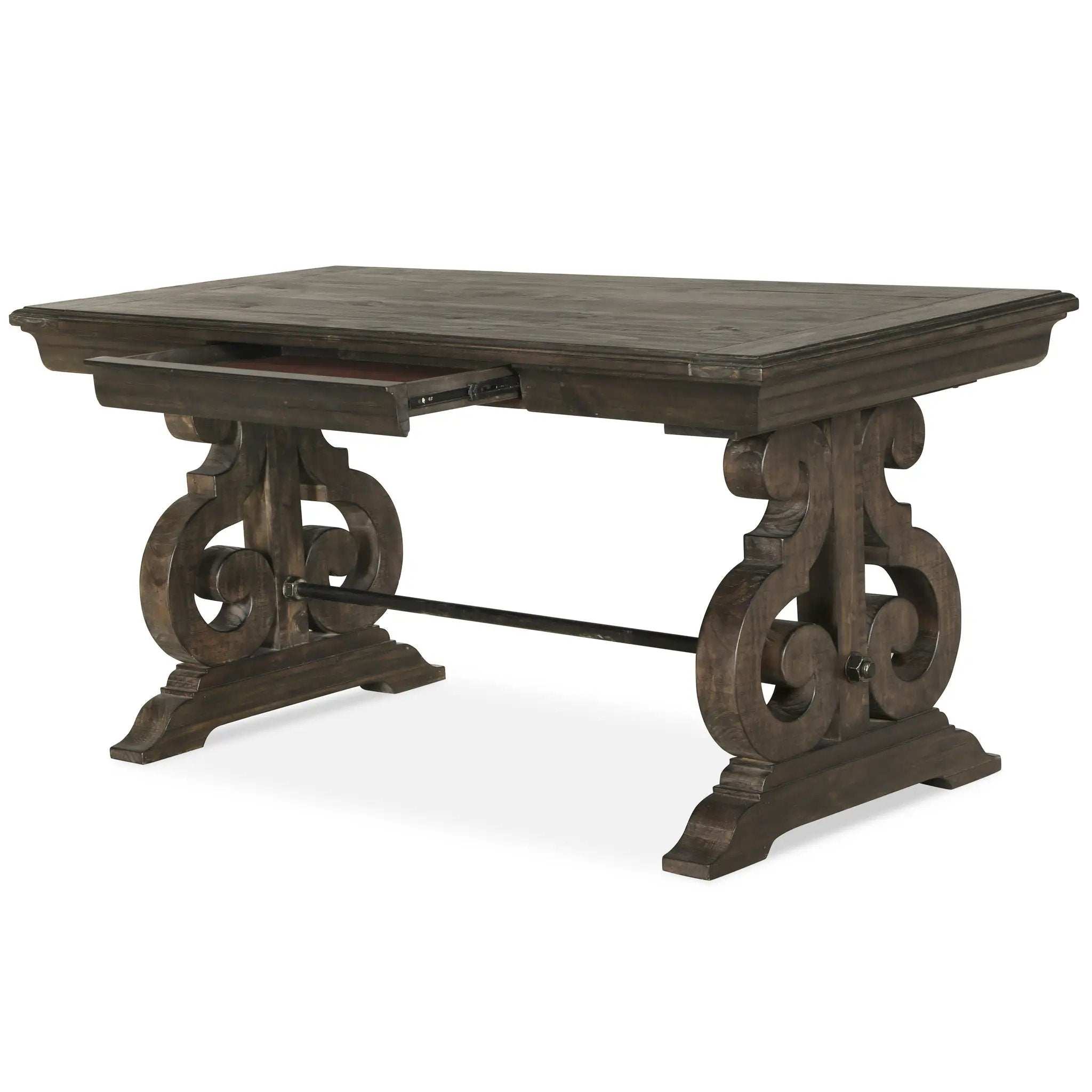Bellamy - Writing Desk - Peppercorn by Unique Piece Furniture