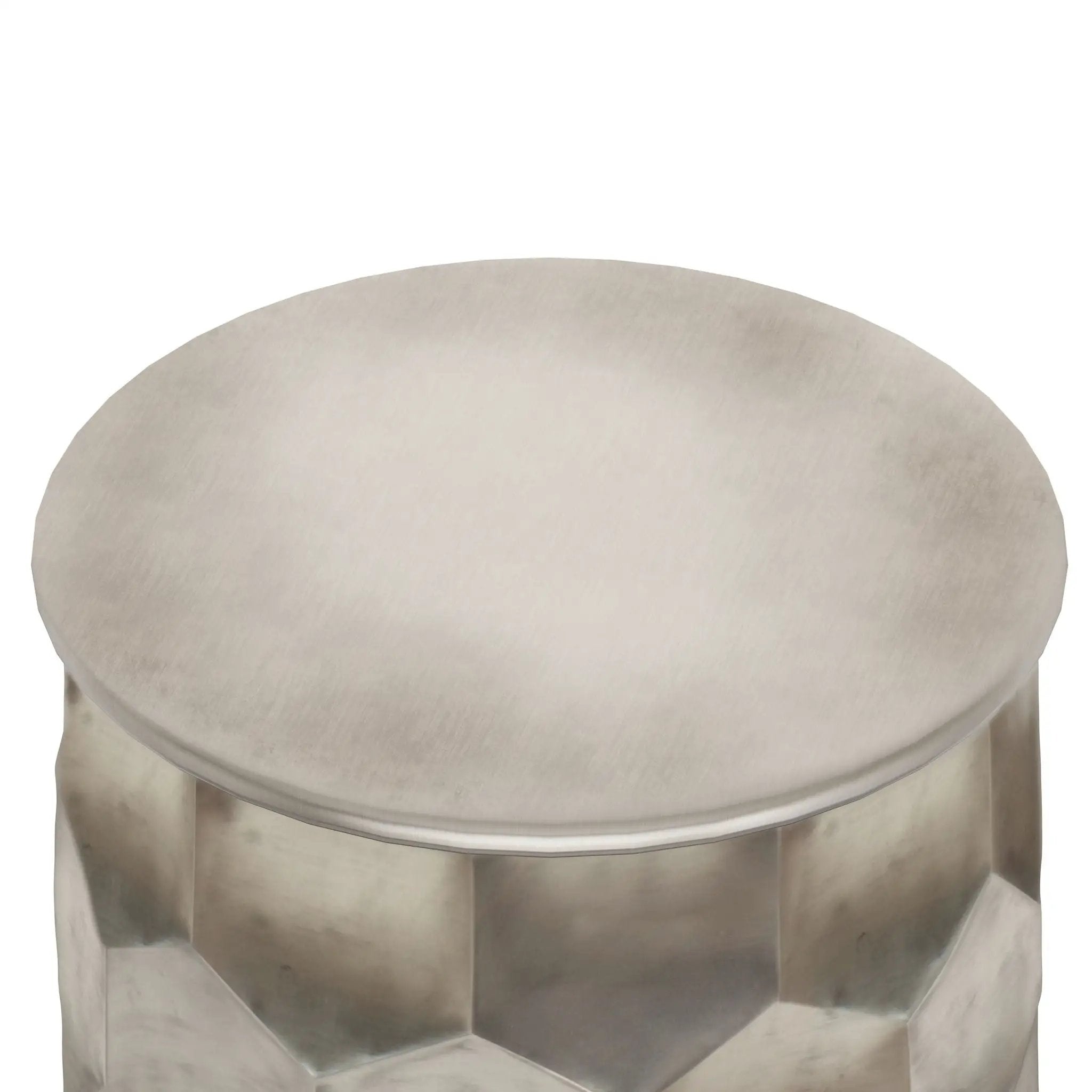 Whitney - Handcrafted Metal Storage Table by HouseOfZazla