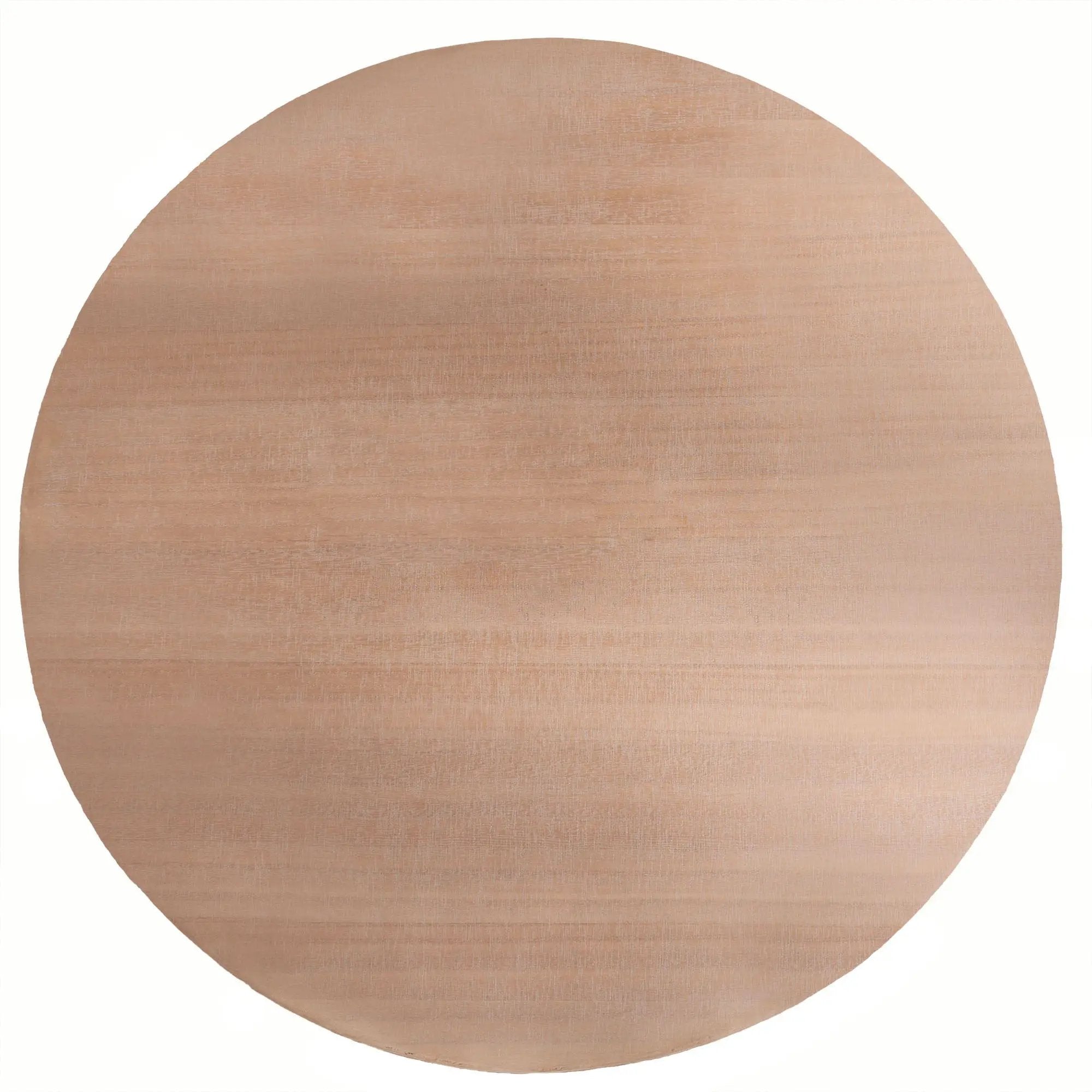 Modern Round Wood Coffee Table, Accent Table For Living Room - Antique Natural / Natural / Rustic by Unique Piece Furniture