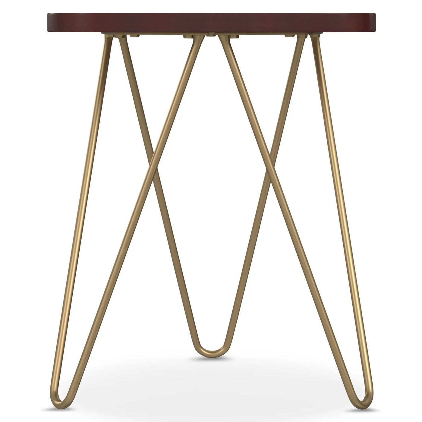 Patrice - Handcrafted Metal And Wood Accent Table by HouseOfZazla