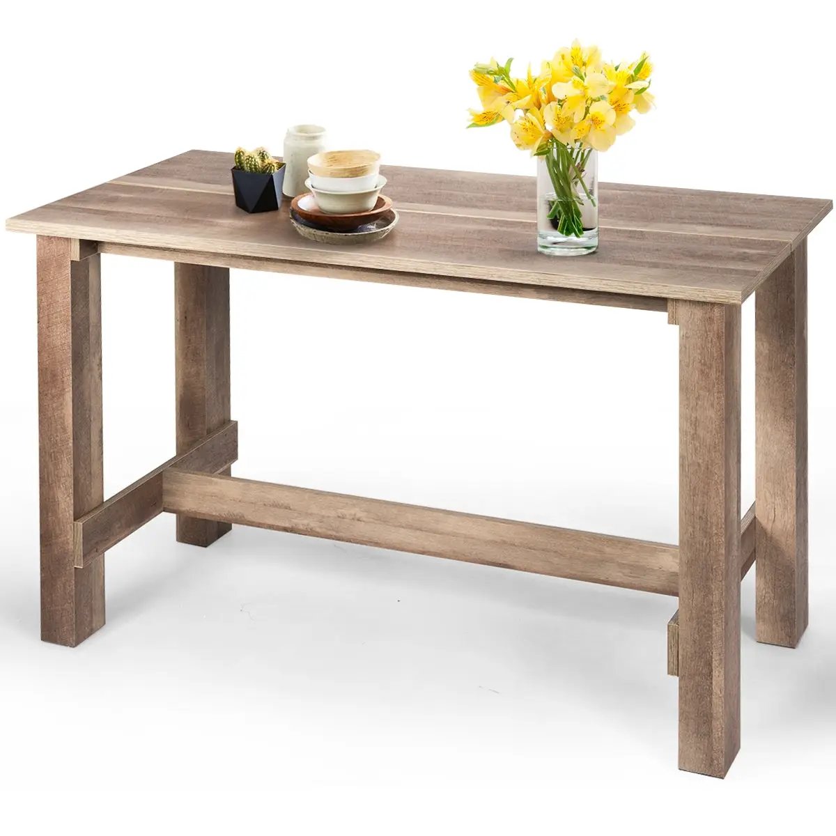 Multifunctional Counter Height Dining Table for Dining Room and Kitchen by DirectDeals