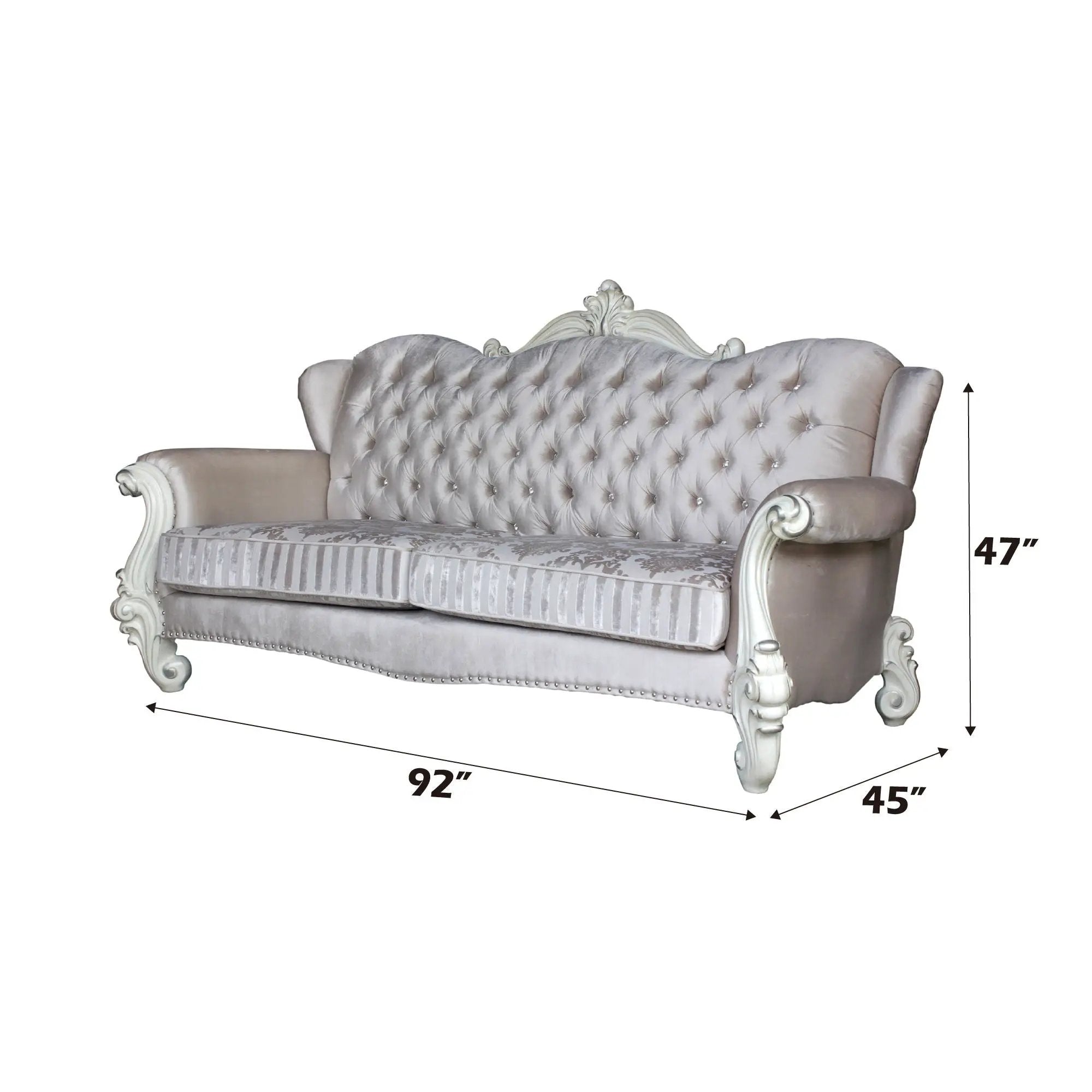 Versailles - Sofa With 5 Pillows by Unique Piece Furniture