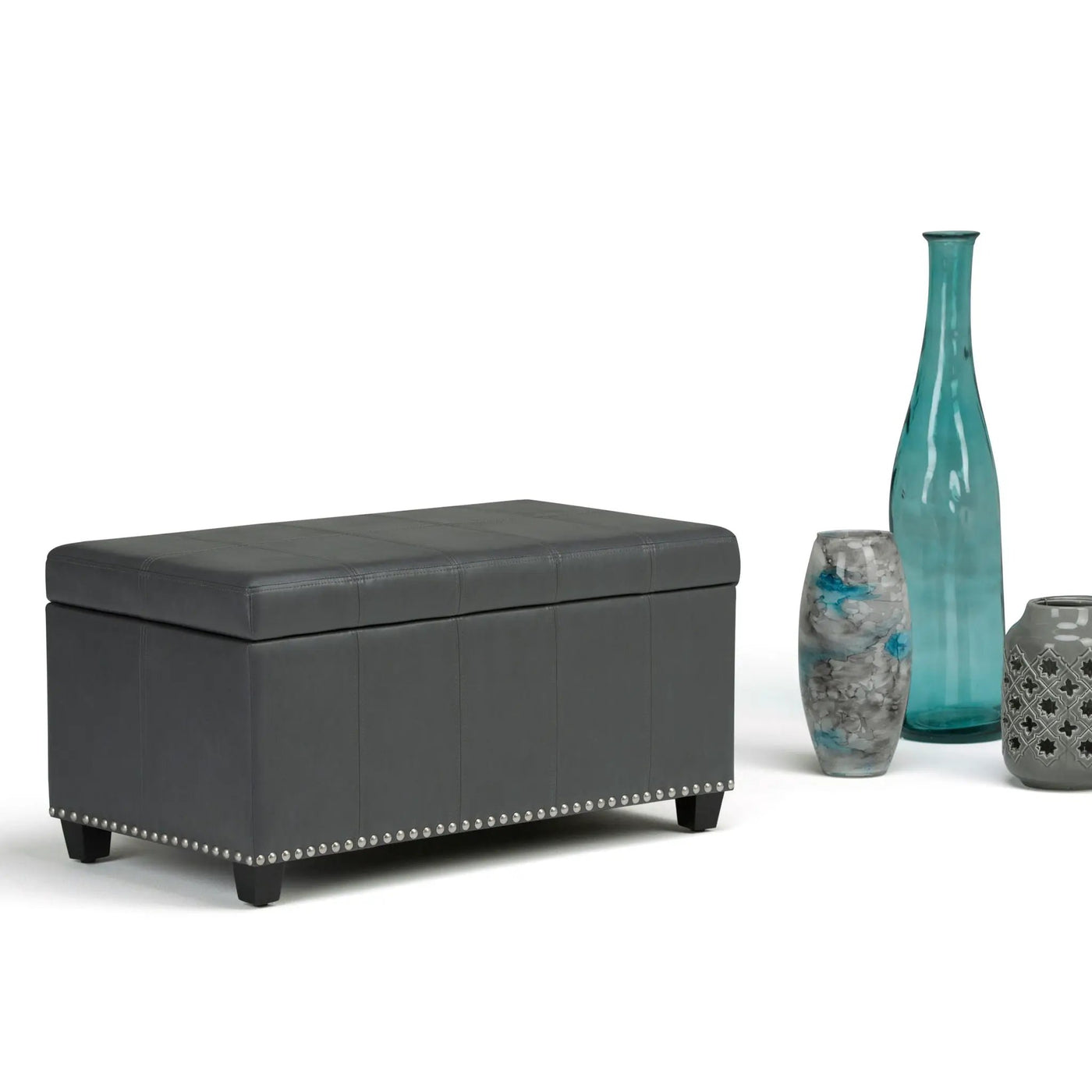 Amelia - Transitional Storage Ottoman Bench by Unique Piece Furniture