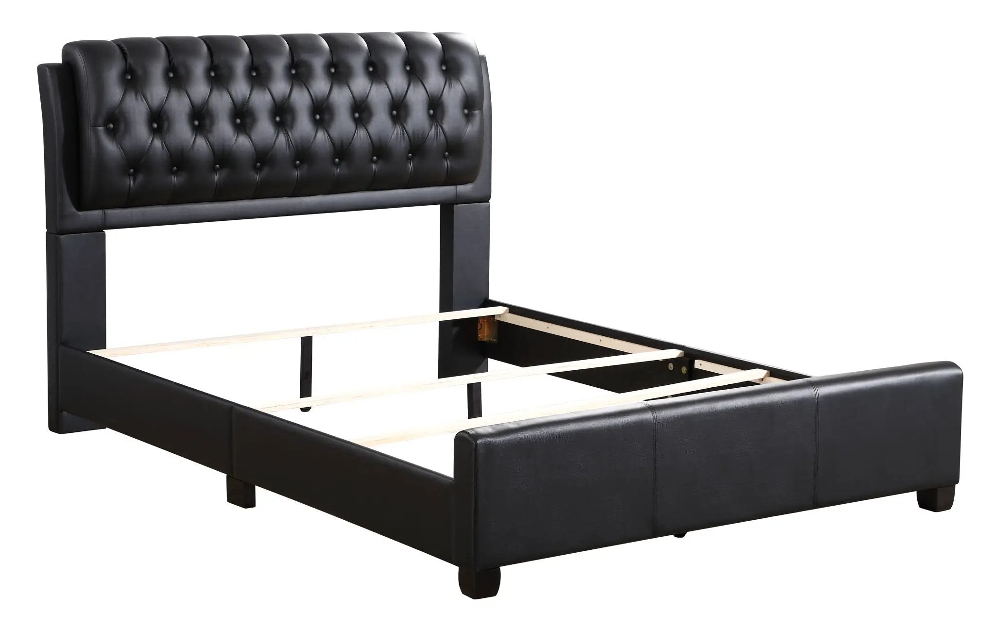 Tufted Upholstered Bed by Unique Piece Furniture