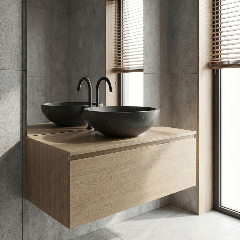 Bathroom Vessel Sink, Circular Design by HouseOfZazla