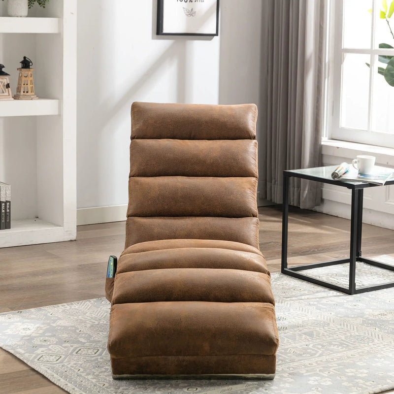 Massage Chaise Lounge Indoor With Remote Control, Ergonomic Electric Massage Lounger by Unique Piece Furniture