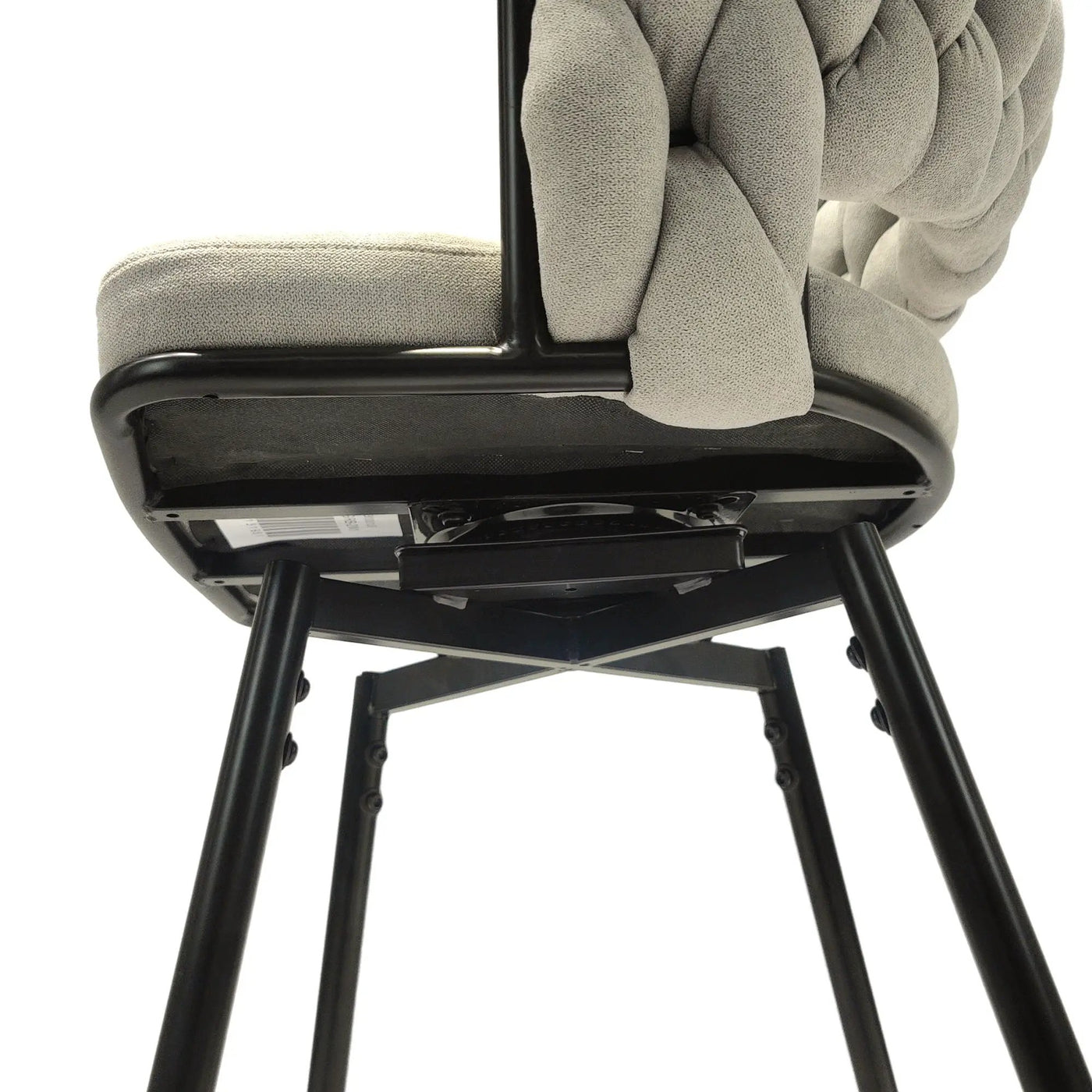 Bar Stool 360 Swivel With Back Footrest by HouseOfZazla