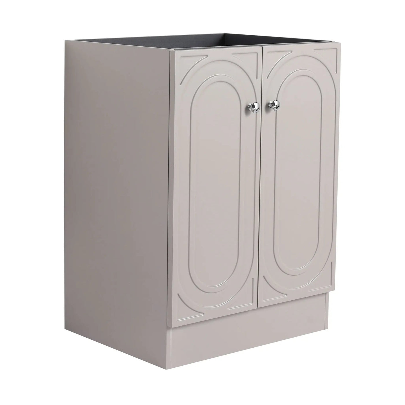Modern Freestanding Bathroom Vanity With Soft Close Cabinet Doors by HouseOfZazla