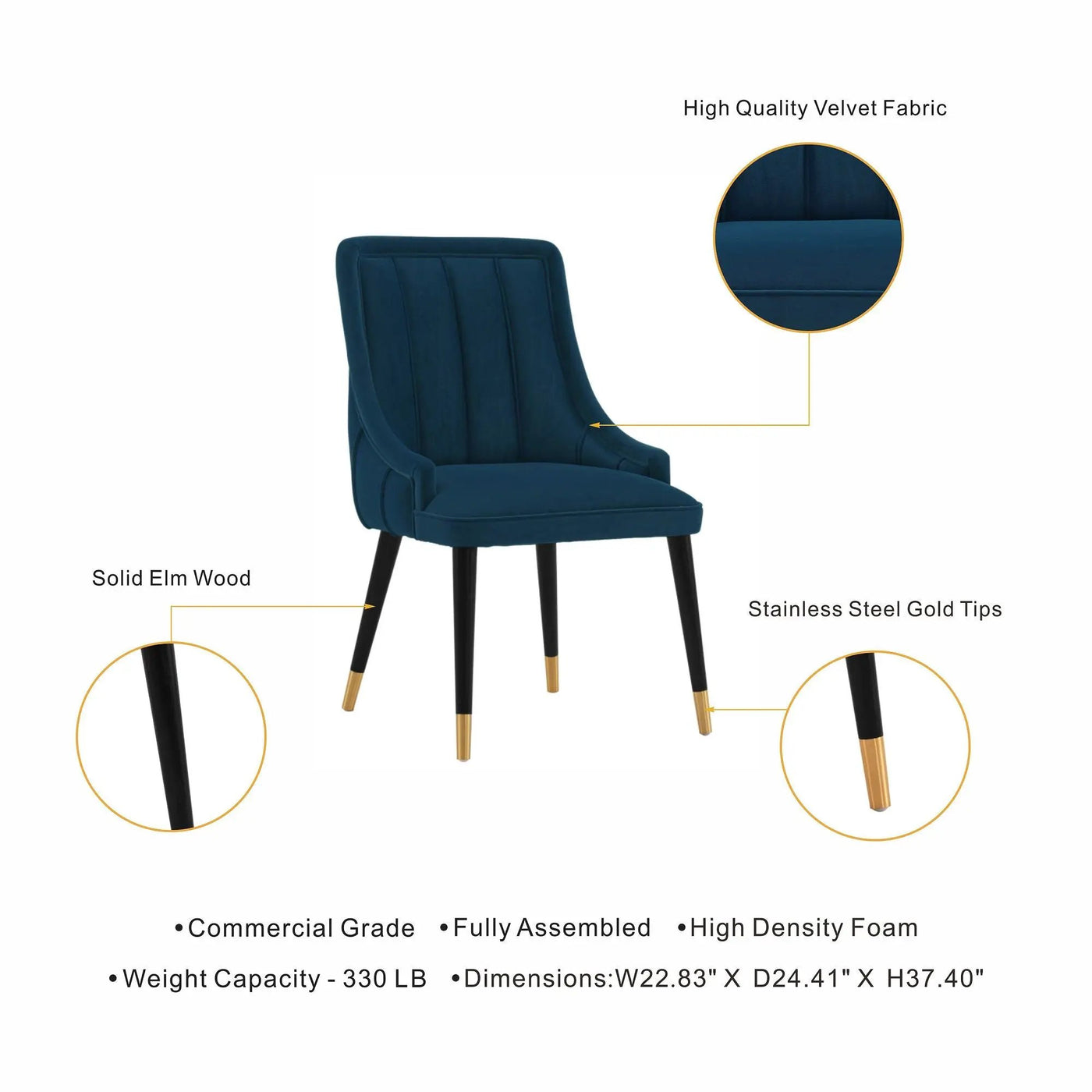 Eda - Dining Chair by HouseOfZazla