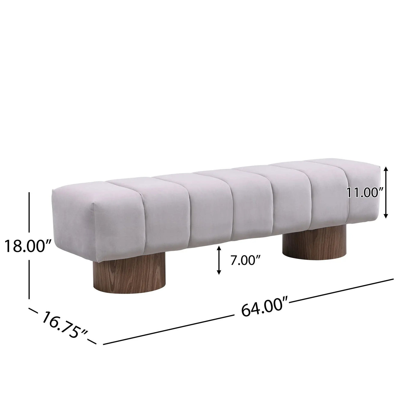 Upholstered Dining Bench For Dining Room by HouseOfZazla