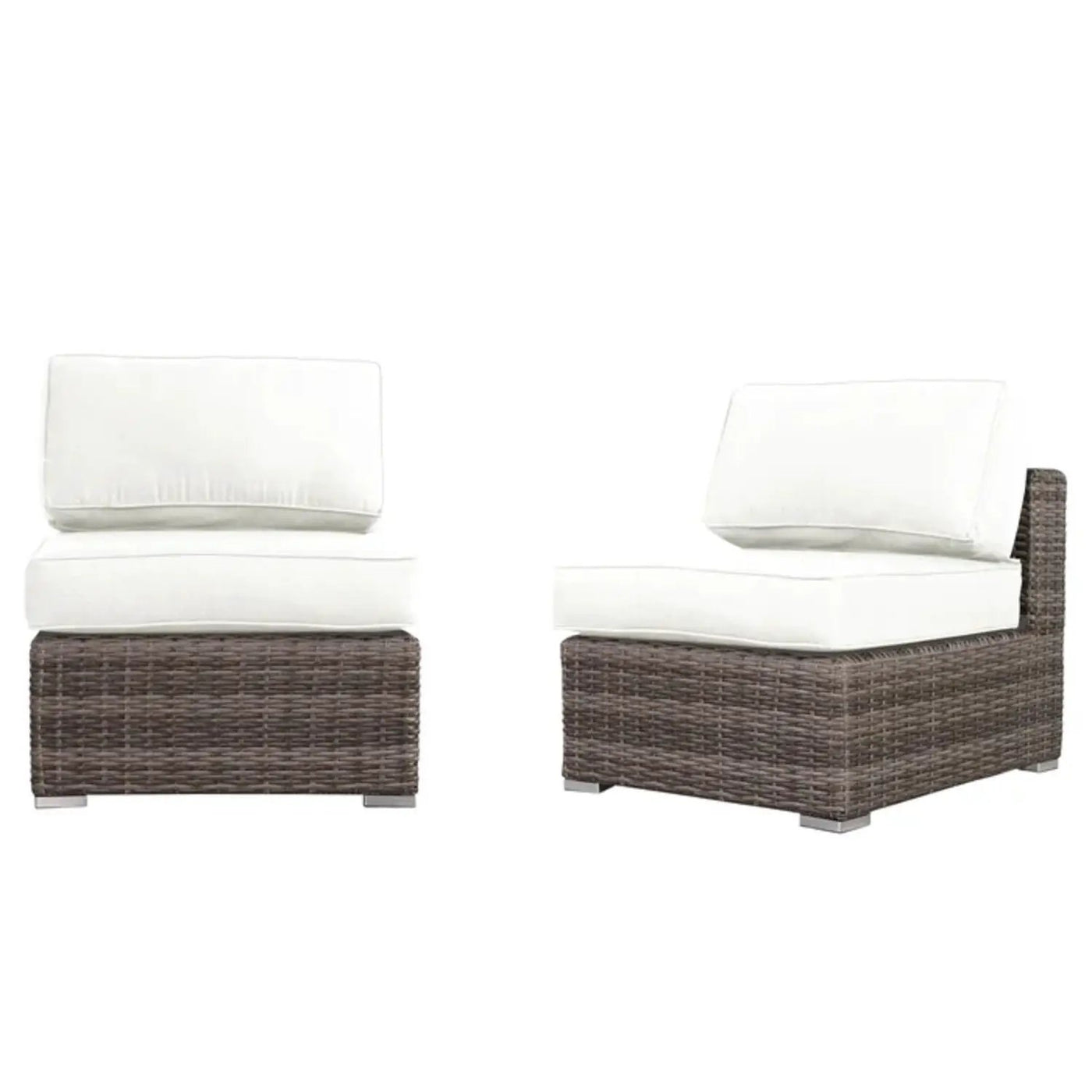 Armless Patio Chair With Cushions by Unique Piece Furniture