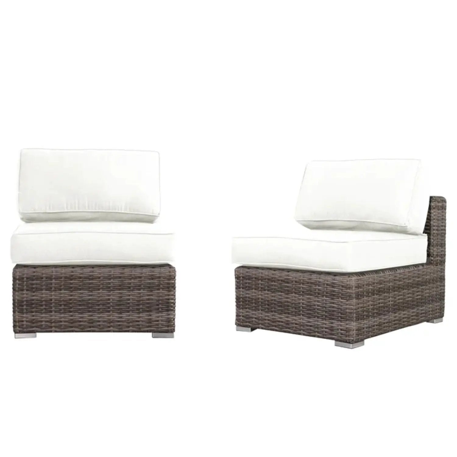 Armless Patio Chair With Cushions by Unique Piece Furniture