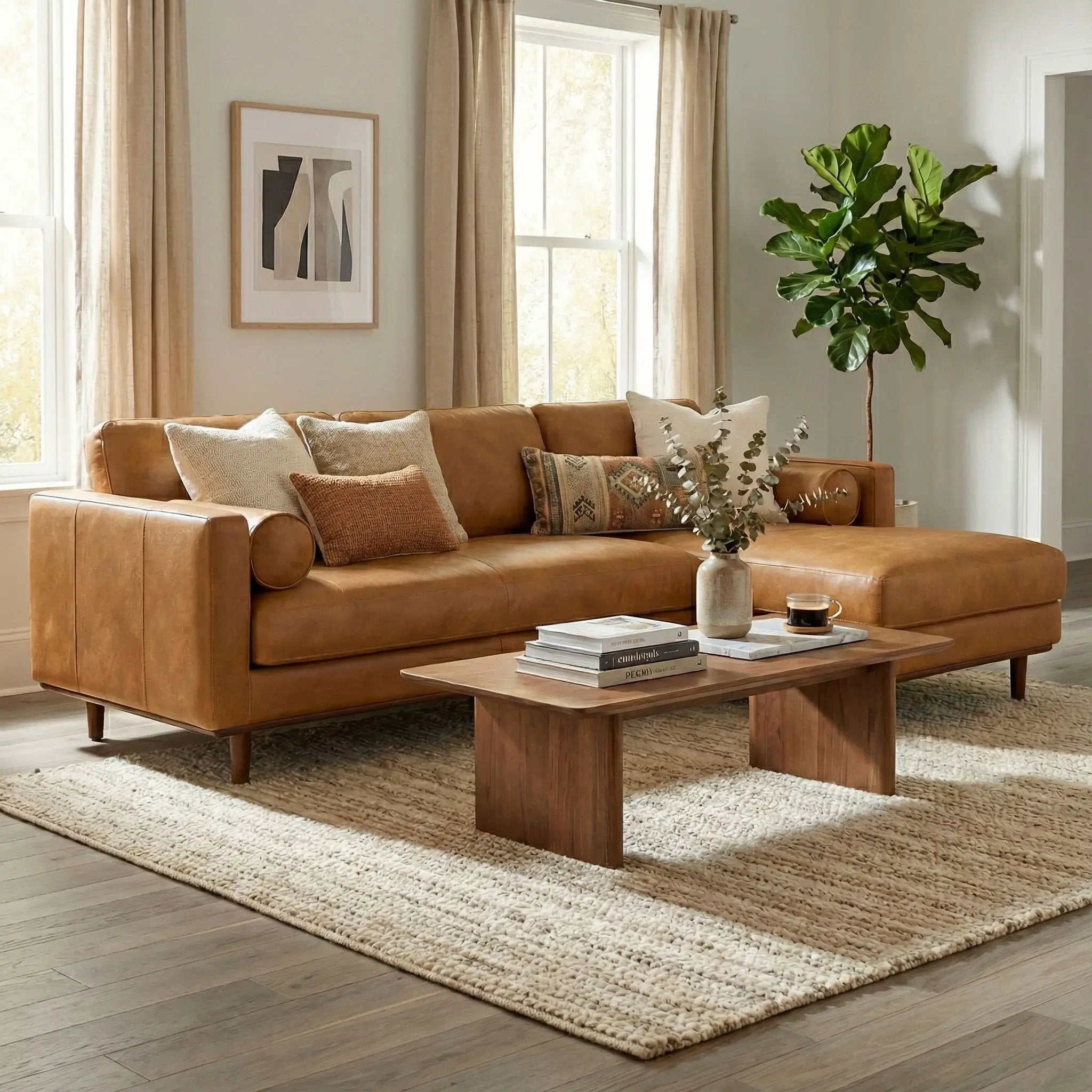 Morrison - Upholstered Sectional Sofa by HouseOfZazla