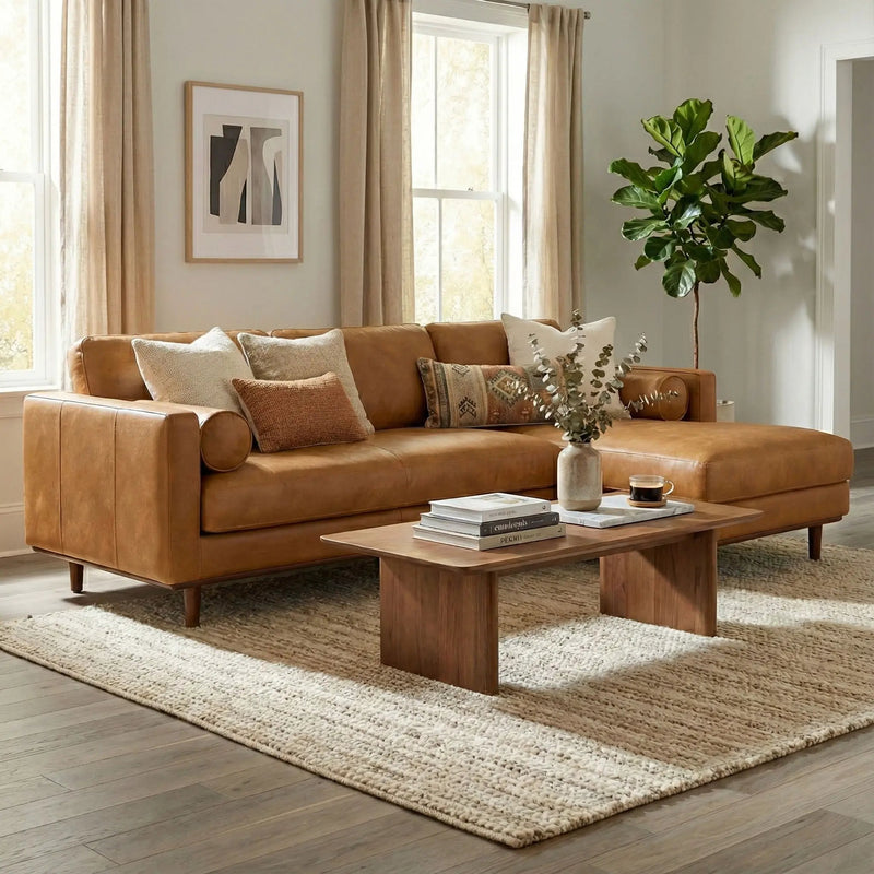 Morrison - Upholstered Sectional Sofa by HouseOfZazla