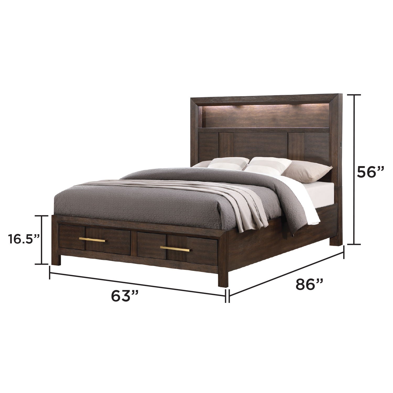 Kenzo - Storage Bed by HouseOfZazla