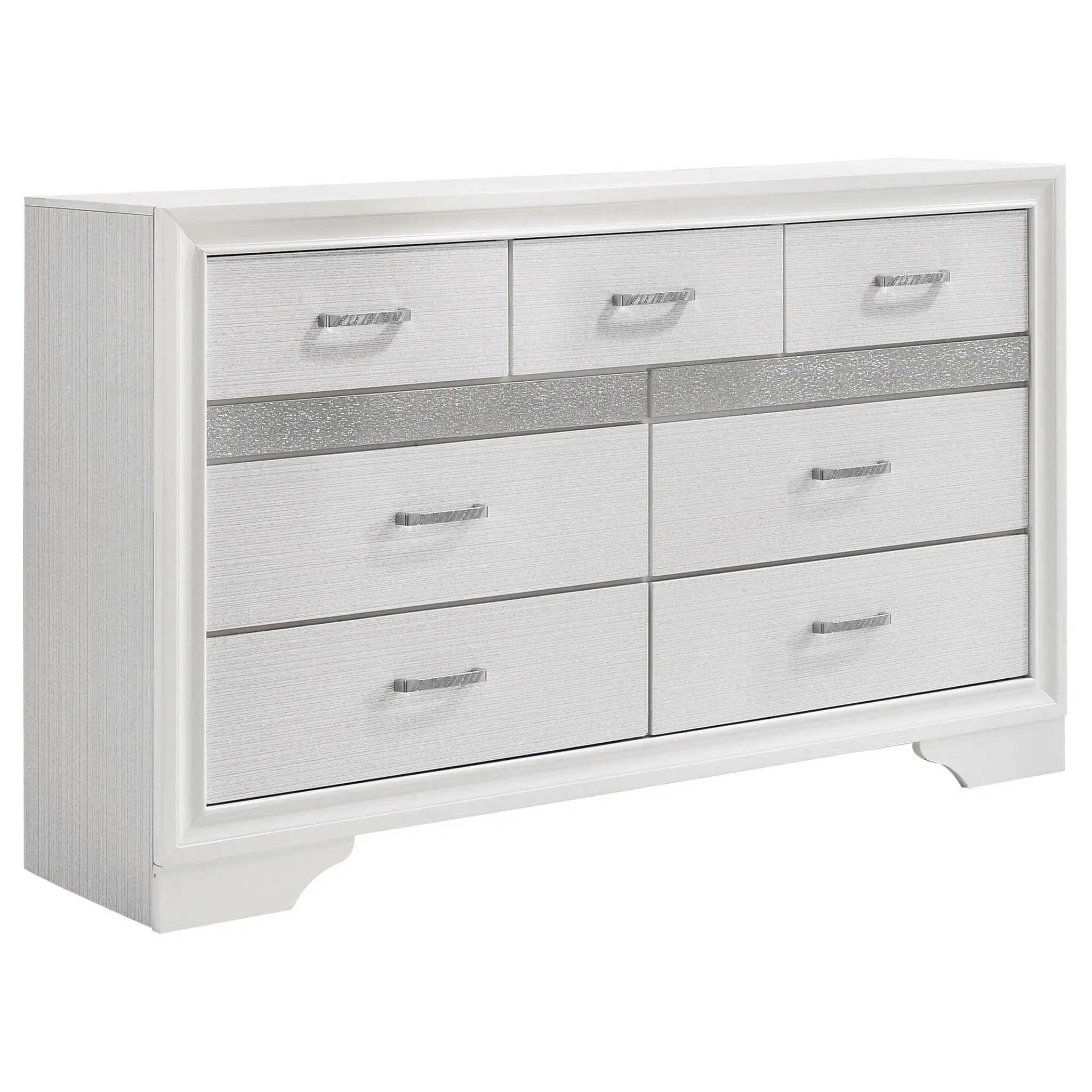 Miranda 4-piece Eastern King Bedroom Set White by Unique Piece Furniture