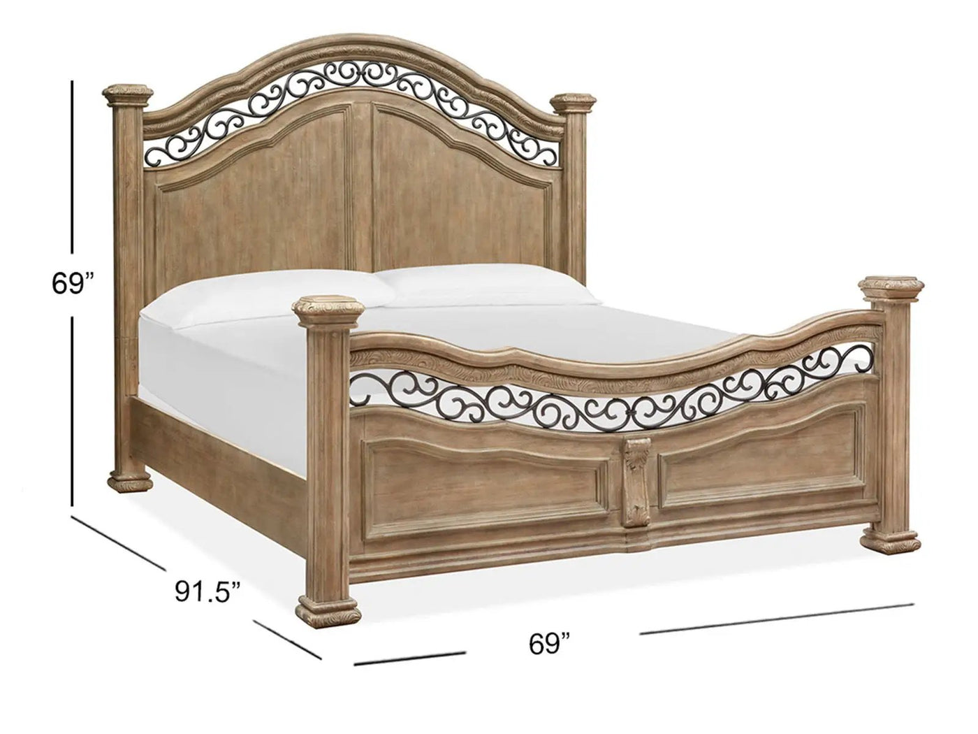 Marisol - Panel Bed by Unique Piece Furniture
